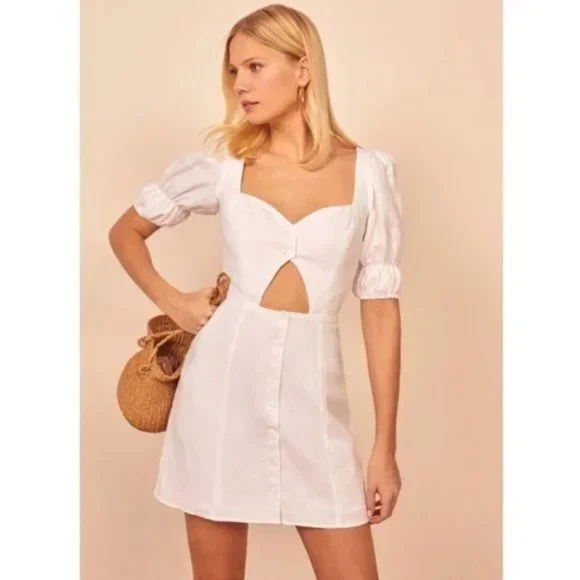 white christmas dresses Montego Mini Dress